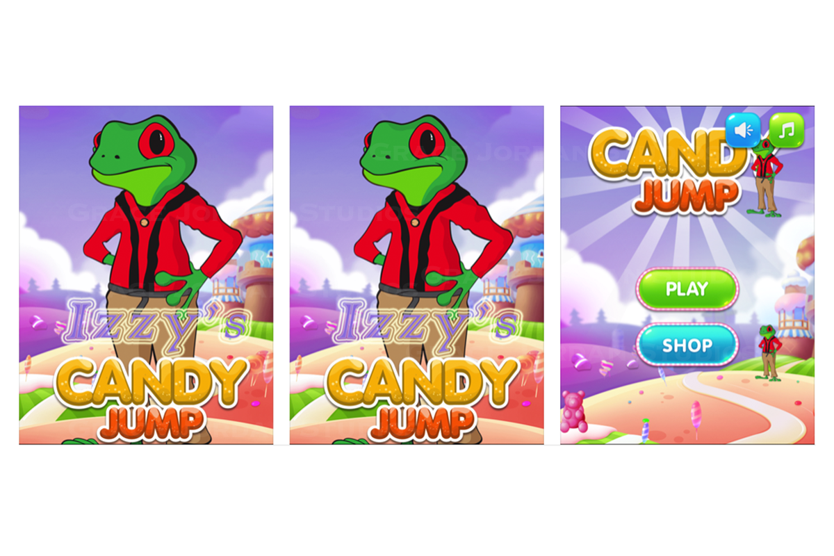 Izzy the Frog's Izzy Candy Jump
